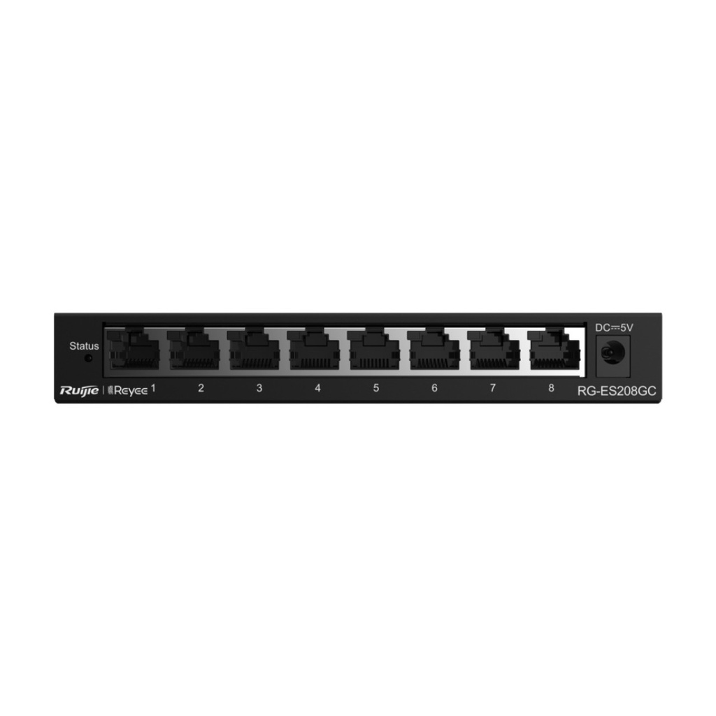Ruijie 8 Gigabit RJ45 Ports.Cloud managed switch