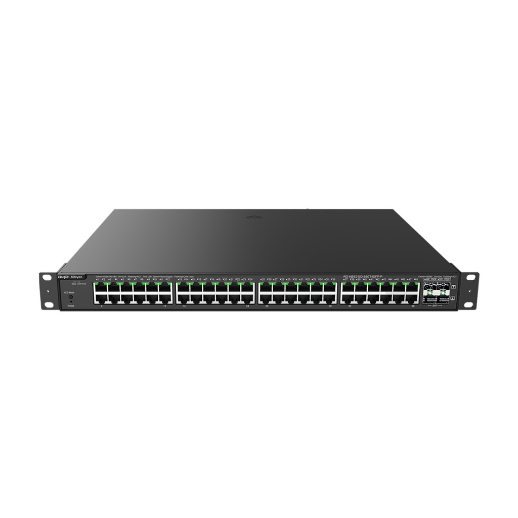 Ruijie 48 copper ports,4 SFP ports,370W