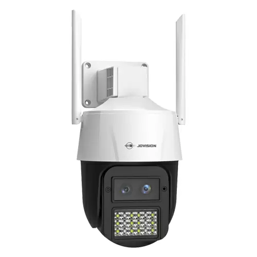 Jovision 3MP WiFi Smart Home Camera Dual Lens Human Tracking Sound Light Alarm Zoom